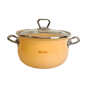 Каструля GT-T-218-PM Пряжене молоко Premium 18 см 3.1 л GUSTO