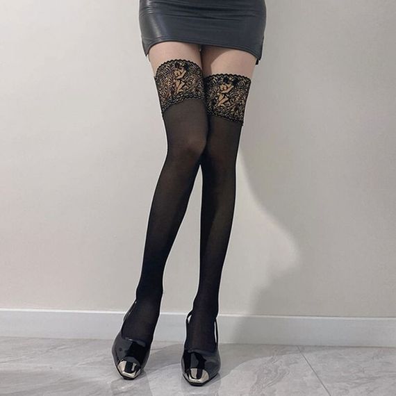 Панчохи Babydoll 48 Чорний 0007 | Зображення 1