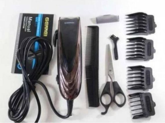 Професійні машинки для стрижки волосся GEMEI GM-813 Чорна