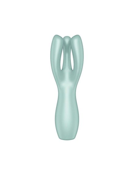 Кліторальний вібратор Satisfyer Threesome 3 Mint з трьома пальчиками Sex Aura | Зображення 2