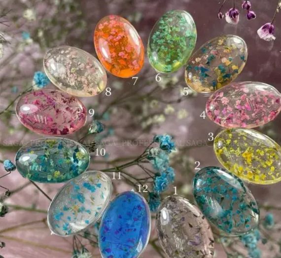 Гель з сухоцвітами SAGA Flower Gel №11 5мл | Зображення 7