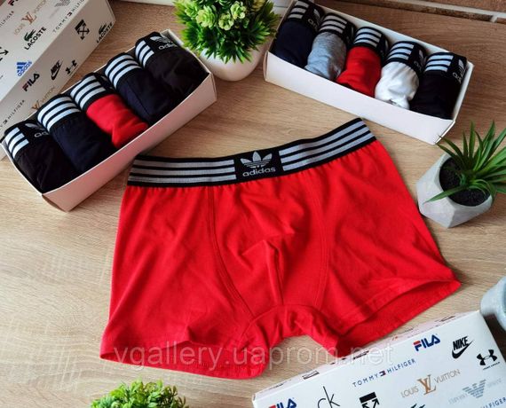 Мужские боксеры Adidas, мужские трусы Адидас, Хлопковые трусы Адидас Премиум качества, мужские бокссеры XXL,