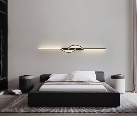 Бра LED 27530 Чорний 6х15х100 см. | Зображення 1