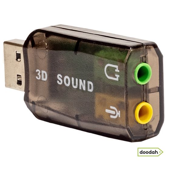 Зовнішня звукова карта Dynamode Dynamode USB 2 - Black. Гарантія