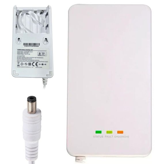 Адаптер резервного живлення mini UPS BBU15-DT, 12В / ДБЖ для роутера, IP камери, терміналів / Міні упс