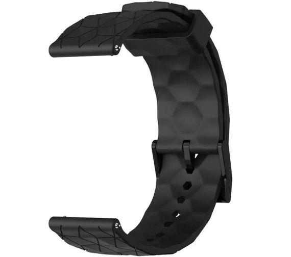 Ремінець Primolux Dimond силіконовий для годинника Amazfit GTS 4 / Amazfit GTS 3 / Amazfit GTS 2 - Black | Зображення 2