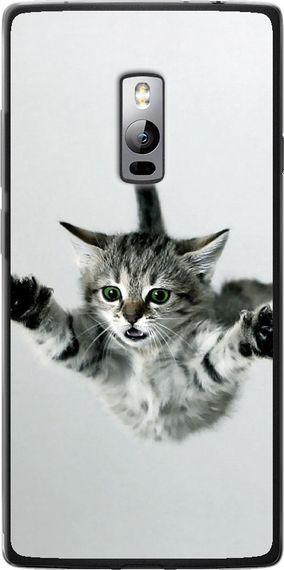 Чехол на OnePlus 2 Летящий котёнок "2322u-386-17620"
