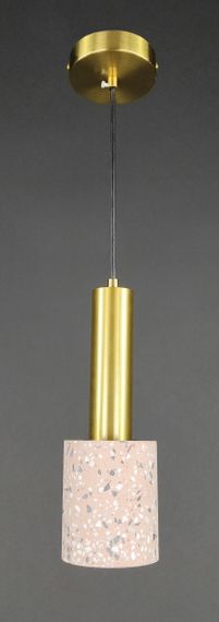 Люстра підвісна на 1 лампочку 27694 Латунь 35-180х10х10 см.