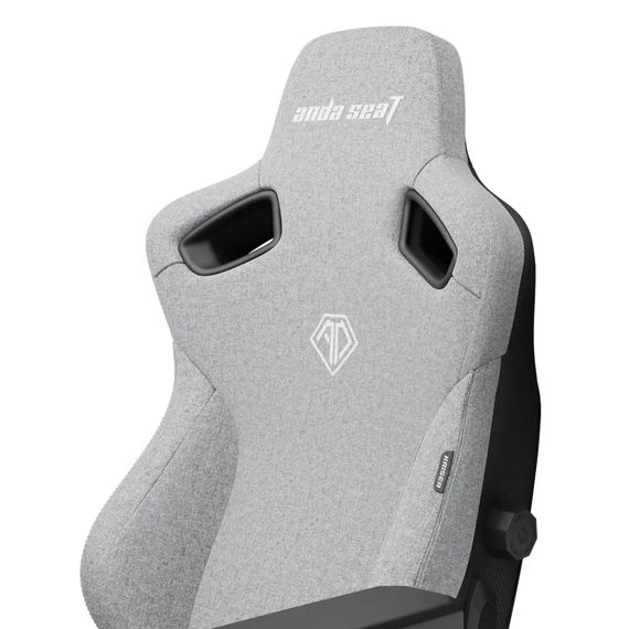 Крісло ігрове Anda Seat Kaiser 3 Fabric Size L Grey (AD12YDC-L-01-G-PV/F) | Зображення 4