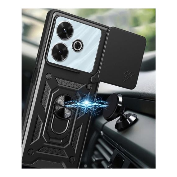 Чохол до мобільного телефона BeCover Military Xiaomi Redmi 13 Black (711551) | Зображення 3