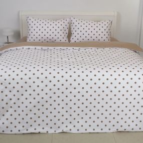 Постільна білизна євро ТЕП Happy Sleep Chocolate Dots 2-03796_35238 220х200 см