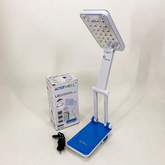 Настільна лампа Topwell 1019 Синя акумуляторна світлодіодна регуляція рівня нахилу. Колір: синій KX-99 | Зображення 7