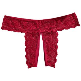 Еротичні труси Babydoll 3XL/4XL Бордовий 9294-2