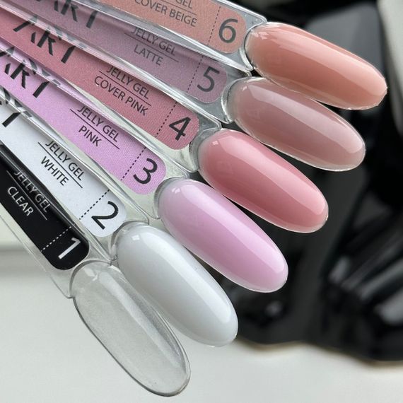 Гель-желе для ногтей ART Jelly Gel №03 Pink 15мл | Зображення 4