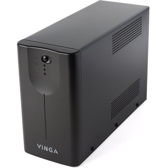 Пристрій безперебійного живлення Vinga LED 2000VA metall case (VPE-2000M) | Зображення 5