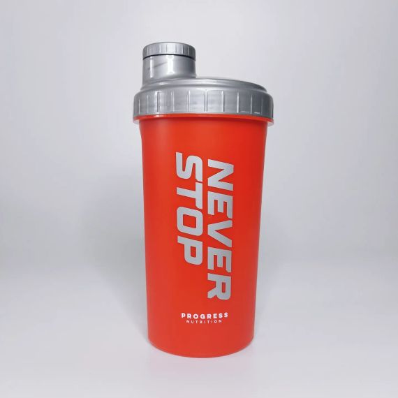 Шейкер Progress Nutrition 700 мл Red silver | Зображення 1