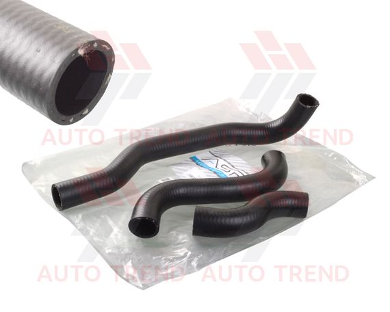 Патрубок радіатора DAEWOO LANOS 1.4 (RH070005+RH070006+RH070007) (комплект 3 шт.) ASR