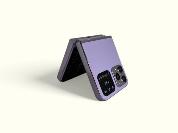 Кнопковий мобільний телефон розкладачка AIEK I16 Max на 4 сім карти Phiolet | Зображення 4