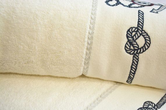 Подарочный набор полотенец Pupilla Pedro v1 Krem | Зображення 2