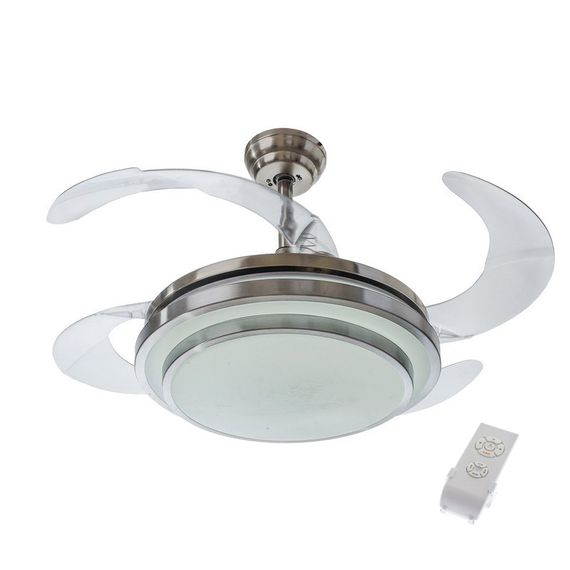 Люстра вентилятор с пультом LED 36W WW+NW+CW CH (BKL-903S/1)