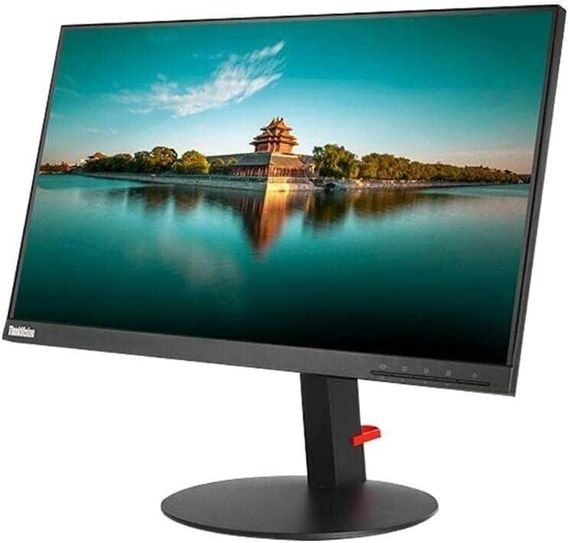 Монитор Lenovo ThinkVision P24h-10 / 24" (2560x1440) IPS / 2x HDMI, 2x DisplayPort, 1x USB Tipe-C, 4x USB 3.0, 1x Audio / VESA 100x100 / Pivot б/у | Зображення 4