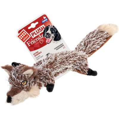 Игрушка для собак GiGwi Plush Волк с пискавками 37 см (75325) - Топ Продаж! | Зображення 1