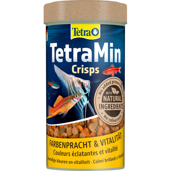 Корм Tetra Min Crisps для акваріумних рибок чіпси 55 г / 250 мл