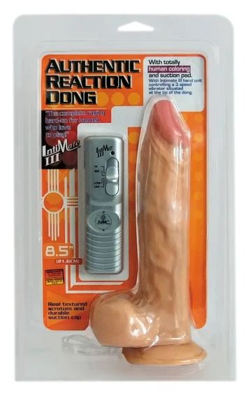 Вібратор AUTHENTIC REACTION DONG європеець Sex Aura | Зображення 2