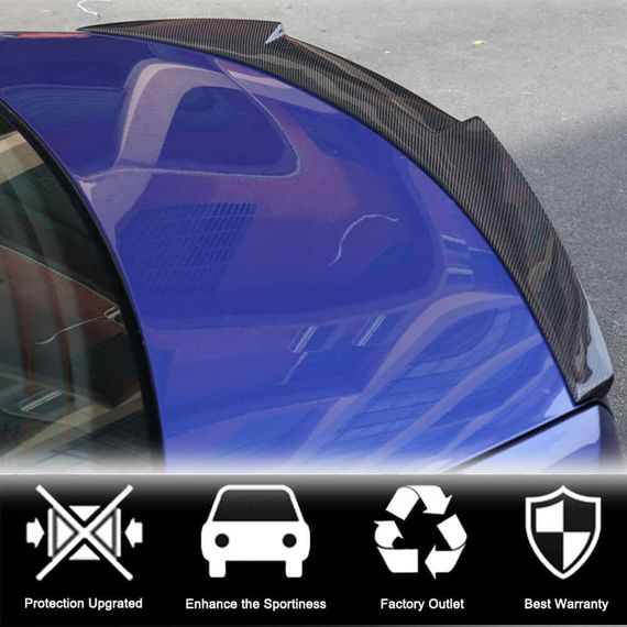 Спойлер M4-Style (для F22, карбон) для BMW 2 серия F22/23 2014-2021 гг | Зображення 1