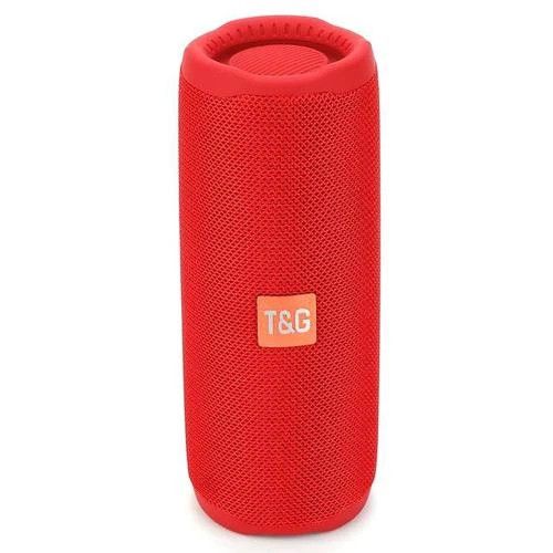 Колонка портативна Bluetooth T&G TG365 red червона