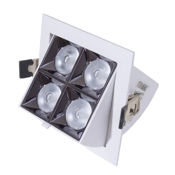 Светильник накладной поворотный LED HDL-DT 204/4*5W NW WH | Зображення 6