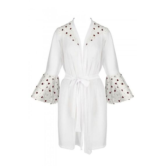 Повітряний пеньюар Passion LOVELIA PEIGNOIR S/M, white | Зображення 4