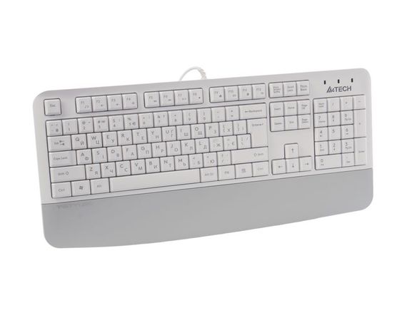 Клавіатура дротова A4Tech Fstyler FK20, USB, колір білий | Зображення 2