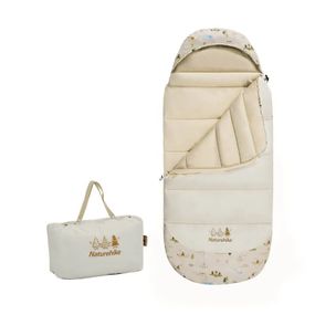 Спальник з капюшоном Naturehike дитячий B300 CNH22SD001, бежевий
