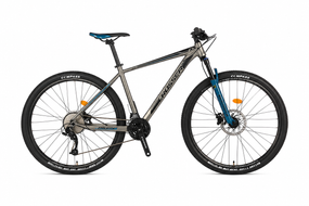 Велосипед горный 29" Crosser Solo 21 рама 21", 1x12 L-TWOO + Shimano, алюминий, дисковые гидравлические Синий