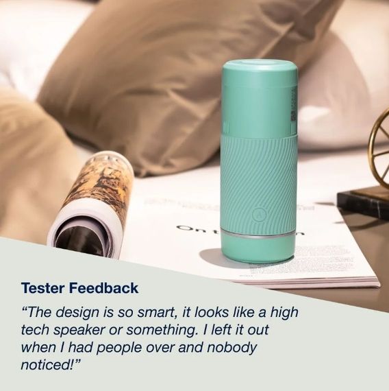 Мастурбатор премиум-класса с контролем всасывания Arcwave Pow Stroker Mint sexstyle | Зображення 9