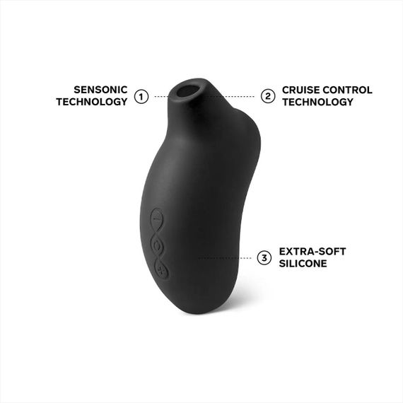 Звуковий стимулятор LELO SONA Cruise Black Sex Aura | Зображення 1