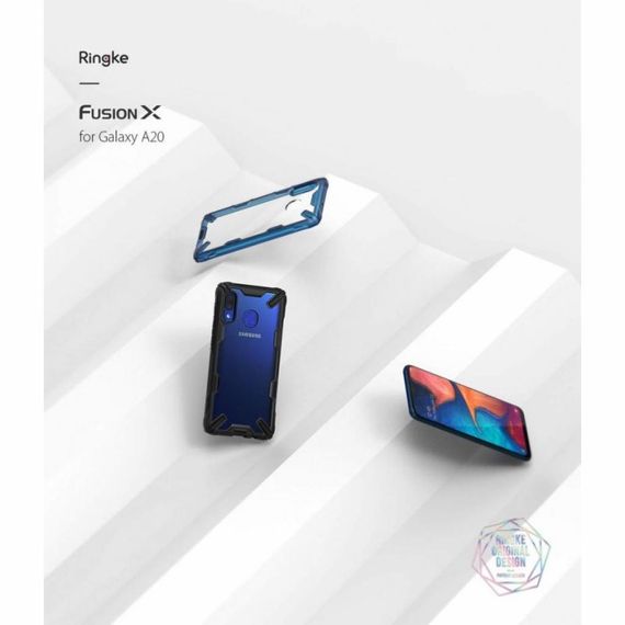 Чохол до мобільного телефона Ringke Fusion X Samsung Galaxy A20 Black (RCS4521) | Зображення 3
