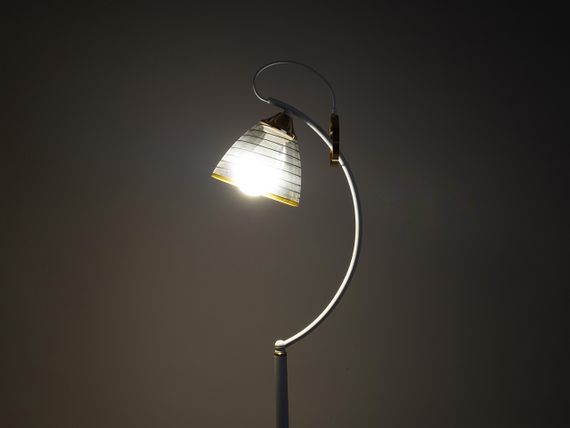 Торшер класичний LK-728F/1 E27 WH+FG | Зображення 3