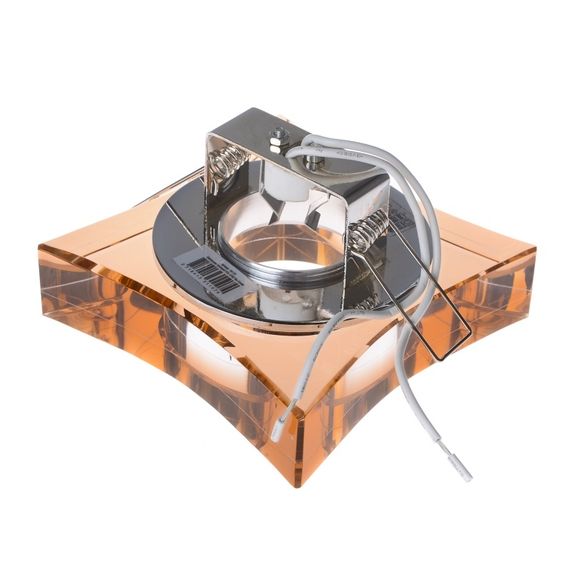 Светильник точечный декоративный HDL-G152 Tea Crystal MR16 | Зображення 1