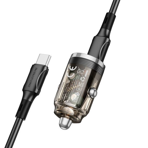 АЗП Borofone BZ29B Outstanding PD36W (2C) + Type-C to Type-C | Зображення 3