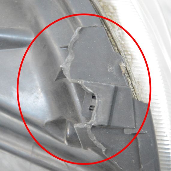 Фара ліва Nissan Micra K12 2007-2010 рестайлінг Фара передня ліва Нісан Мікра к12 26060BG10B | Зображення 5