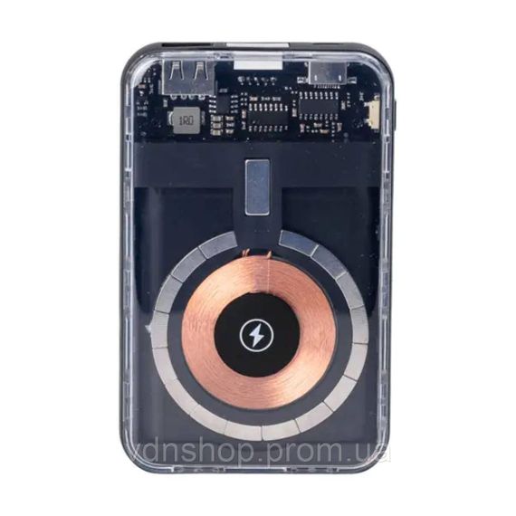 Повербанк з бездротовою зарядкою 10000mah 3 шнури в комплекті X104