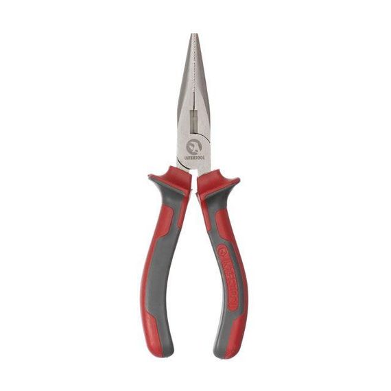 Довгогубці прямі 160 мм, С55 INTERTOOL HT-0127 | Зображення 2