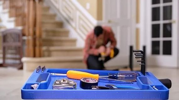 Переносний лоток для інструментів 35,6х23х2,4см, FLEXMAT / Силиконовий органайзер для зберігання інструментів | Зображення 2