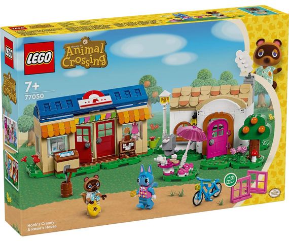 Конструктор LEGO Animal Crossing Ятка «Nook's Cranny» й будинок Rosie (77050-)