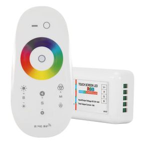 Контролер RGB Full-TOUCH 18А Білий