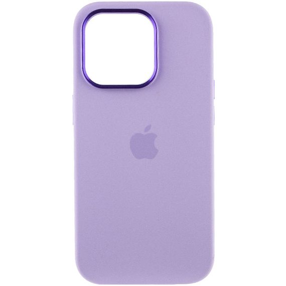 Чохол Silicone Case Metal Buttons (AA) для Apple iPhone 14 Pro Max (6.7") | Зображення 1