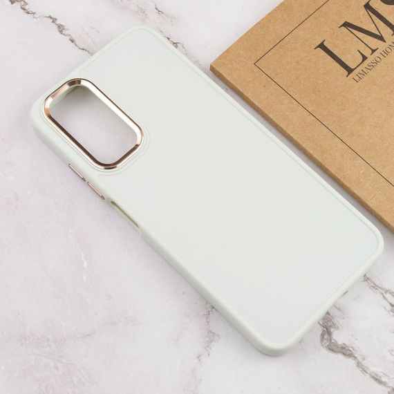 TPU чохол Bonbon Metal Style для Samsung Galaxy A14 4G/5G Білий / White | Зображення 3