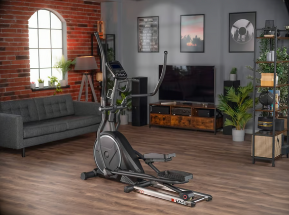 Орбитрек Hop-Sport HS-160CF Stage электромагнитный серый | Зображення 4